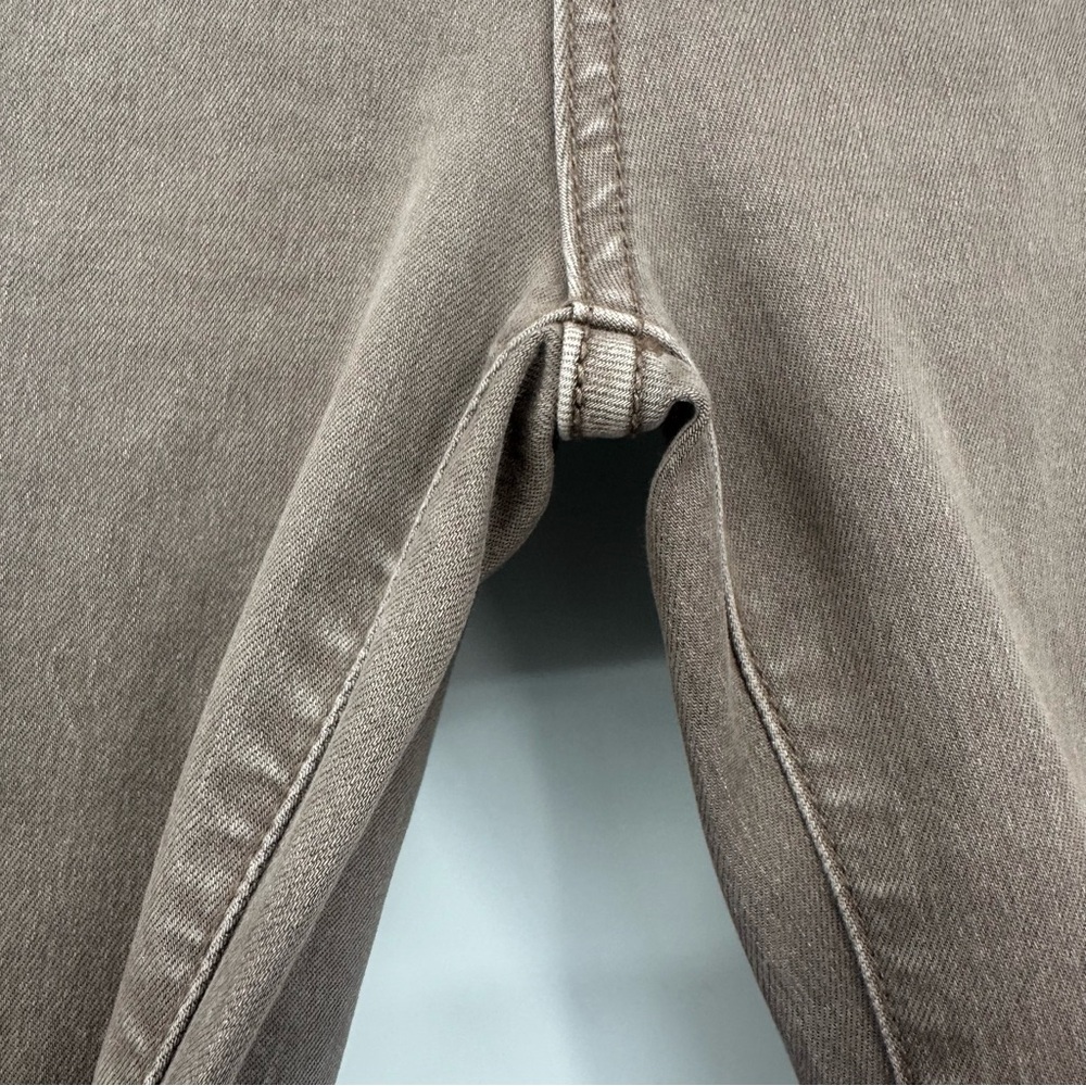 Free People Taupe Wide Leg Flare Jeans - Picture 11 of 16